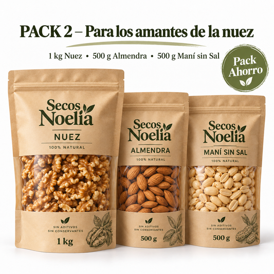 Pack 2 - Amantes de la Nuez