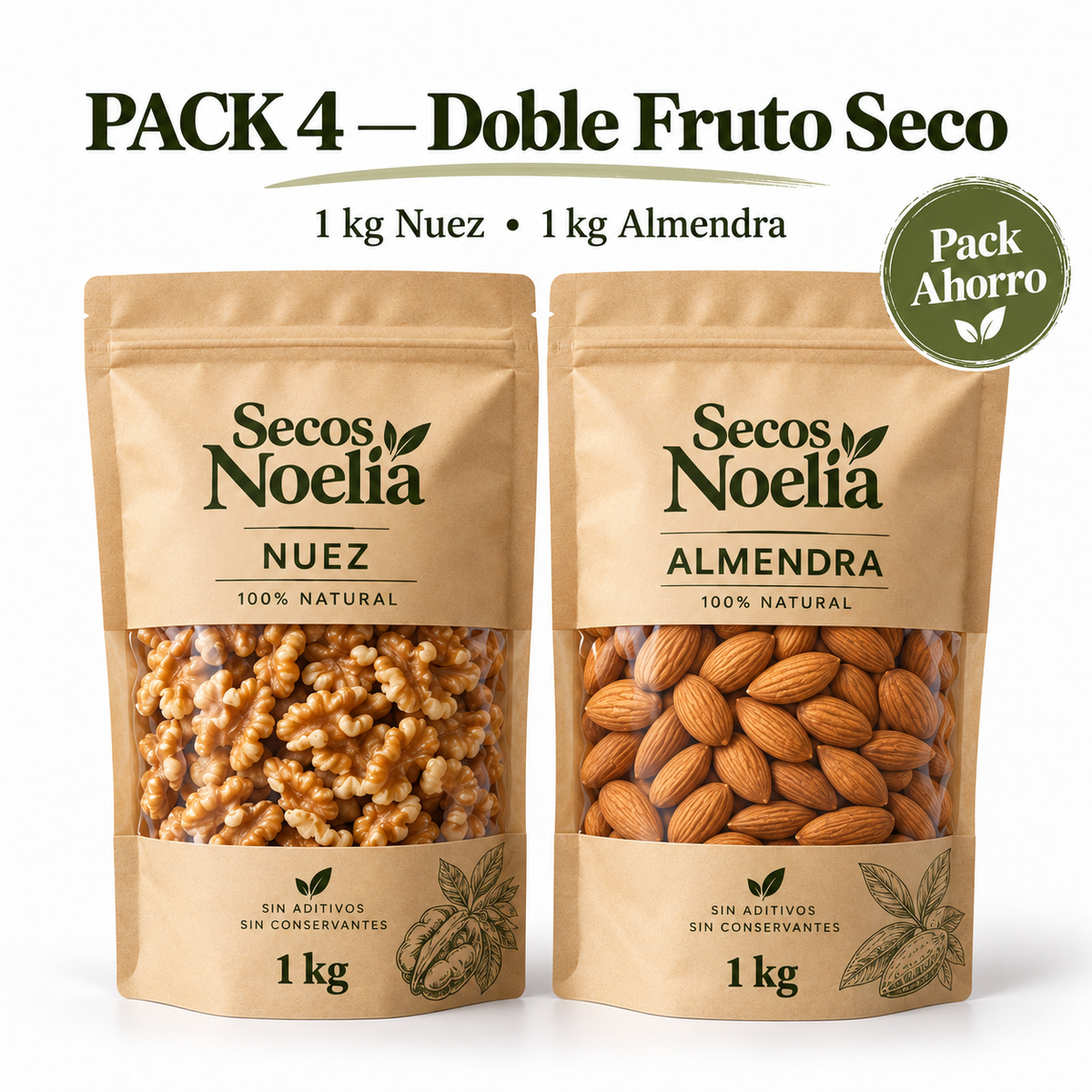 Pack 4 - Doble Fruto Seco